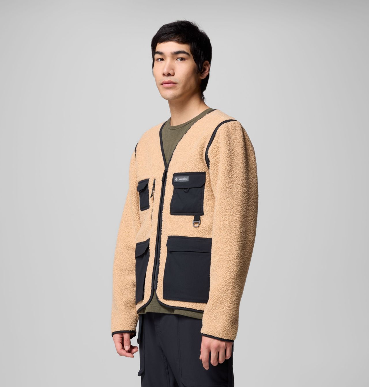 Manteau convertible en veste sans manches en laine polaire Granite Point™ pour homme 3