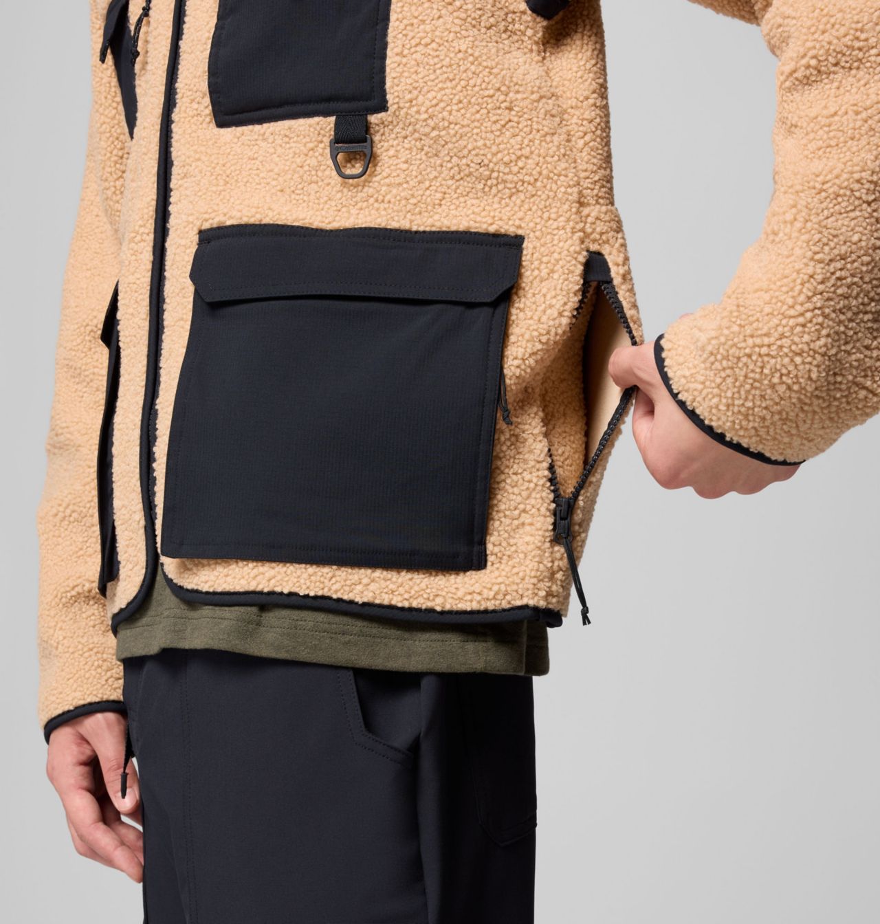 Manteau convertible en veste sans manches en laine polaire Granite Point™ pour homme 9