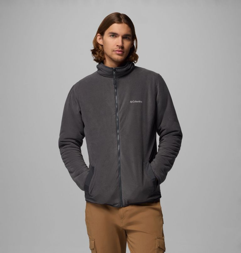 Forro polar sherpa reversible Winter Pass para hombre, Color: Shark, Peaked Tonal, image 8
