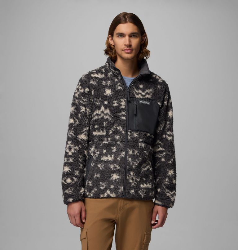 Forro polar sherpa reversible Winter Pass para hombre, Color: Shark, Peaked Tonal, image 1