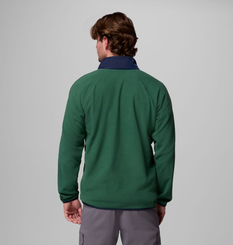Fast Trek Overlay Full Zip | 375 | M, Color: Rain Forest, Coll Navy, image 3
