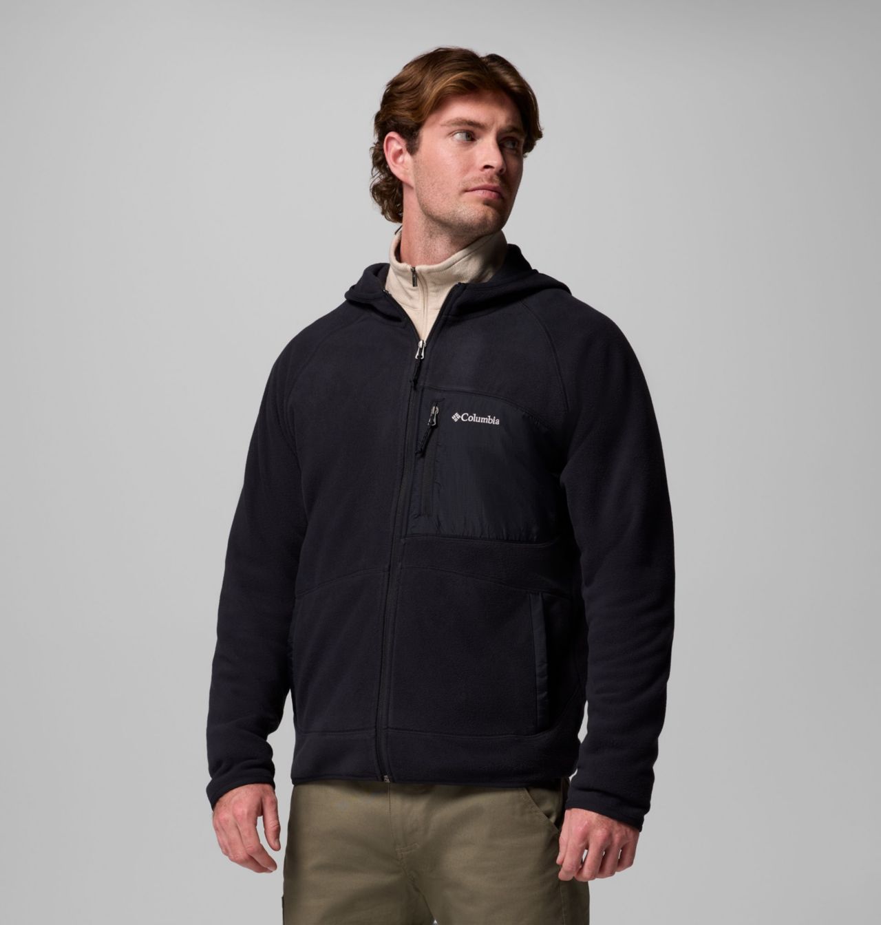 Men's Fast Trek™ Overlay Hooded Full Zip Jacket | 010 | XXL 4