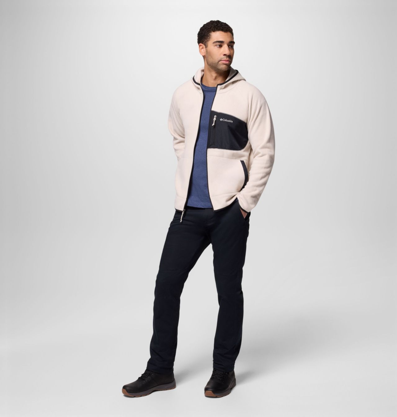 Men's Fast Trek™ Overlay Hooded Full Zip Jacket 2