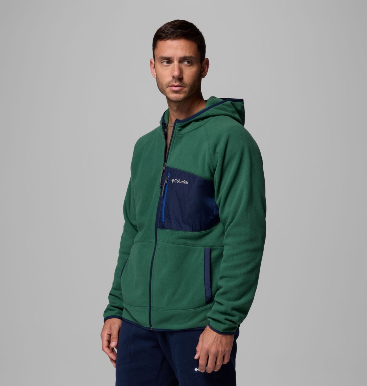 Men's Fast Trek™ Overlay Hooded Full Zip Jacket 4