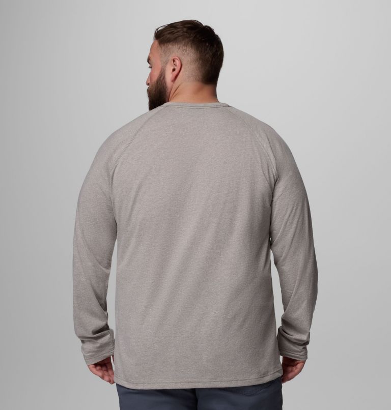 Thistletown Hills Raglan Henley | 397 | 6X, Color: Stone Green Heather, image 3