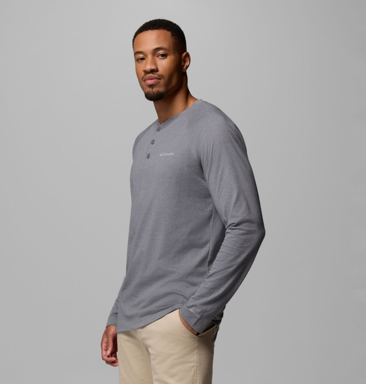 Haut à col henley raglan Thistletown Hills™ pour homme – Grandes tailles 4