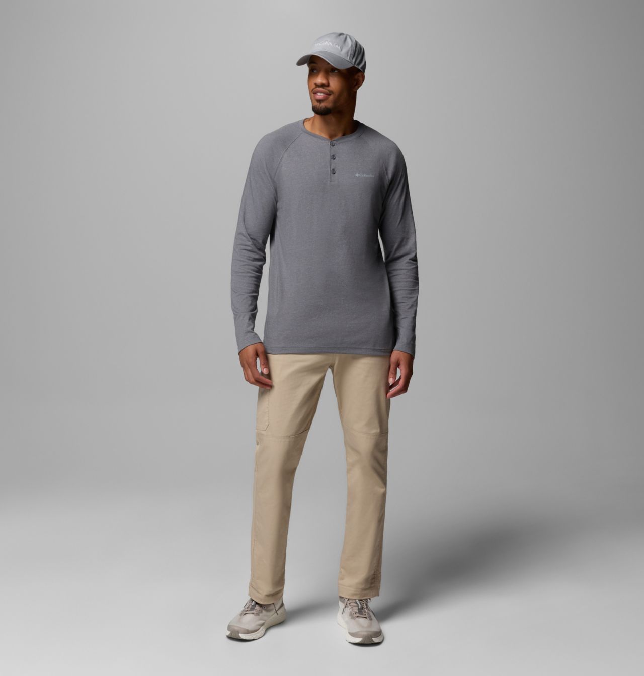 Haut à col henley raglan Thistletown Hills™ pour homme – Grandes tailles 2