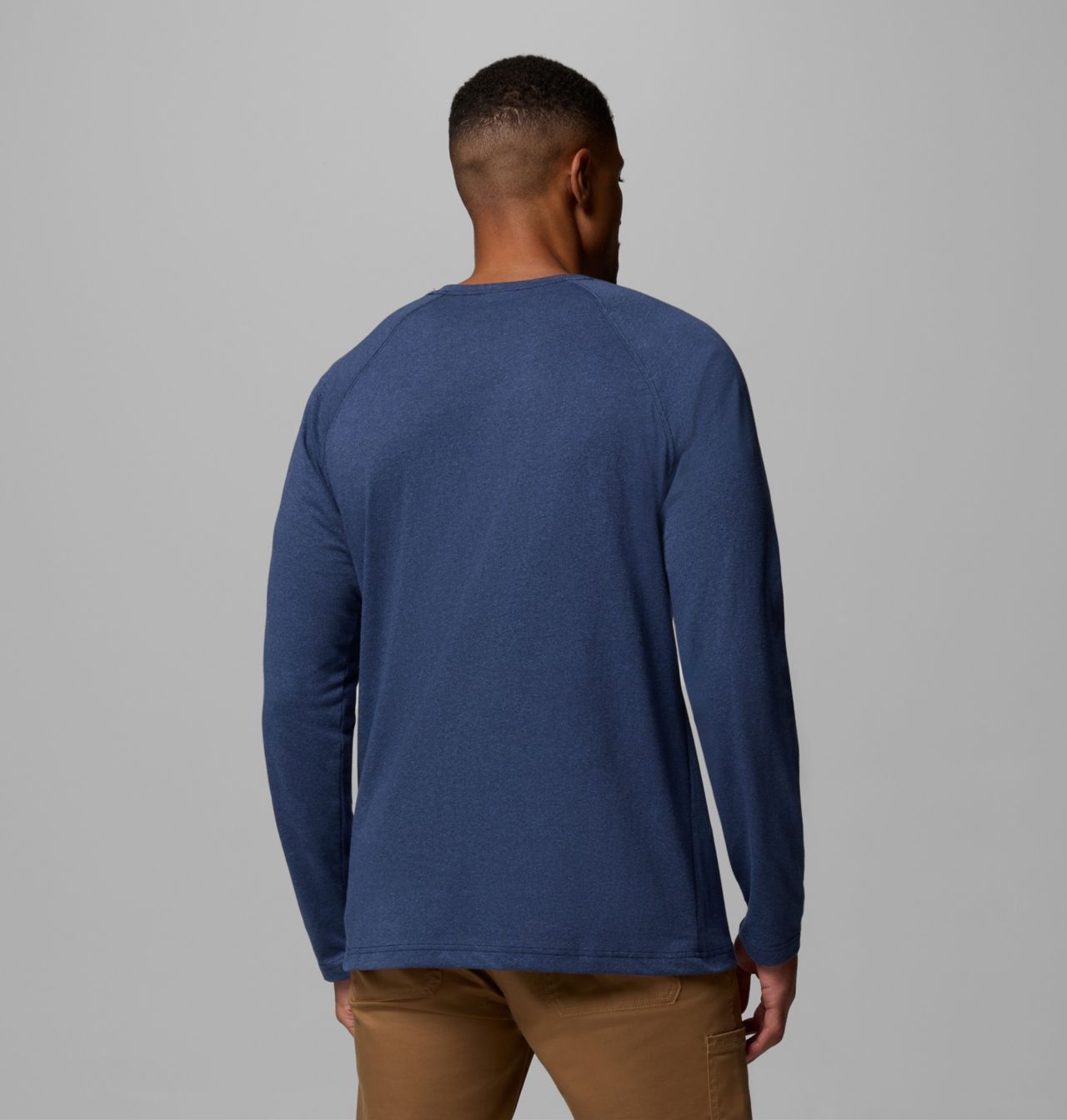 Haut à col henley raglan Thistletown Hills™ pour homme – Grandes tailles 3