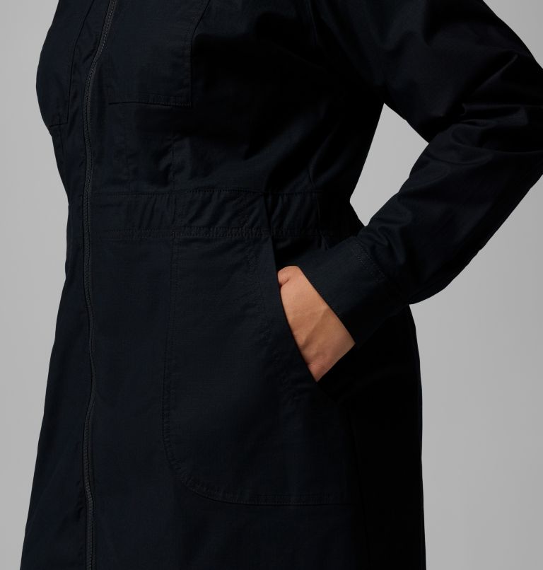 Women's Brea Falls Dress - Plus Size, Color: Black, image 7