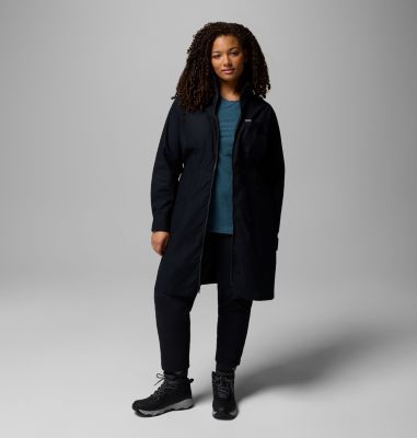 Women's Brea Falls Dress - Plus Size, Color: Black, image 10