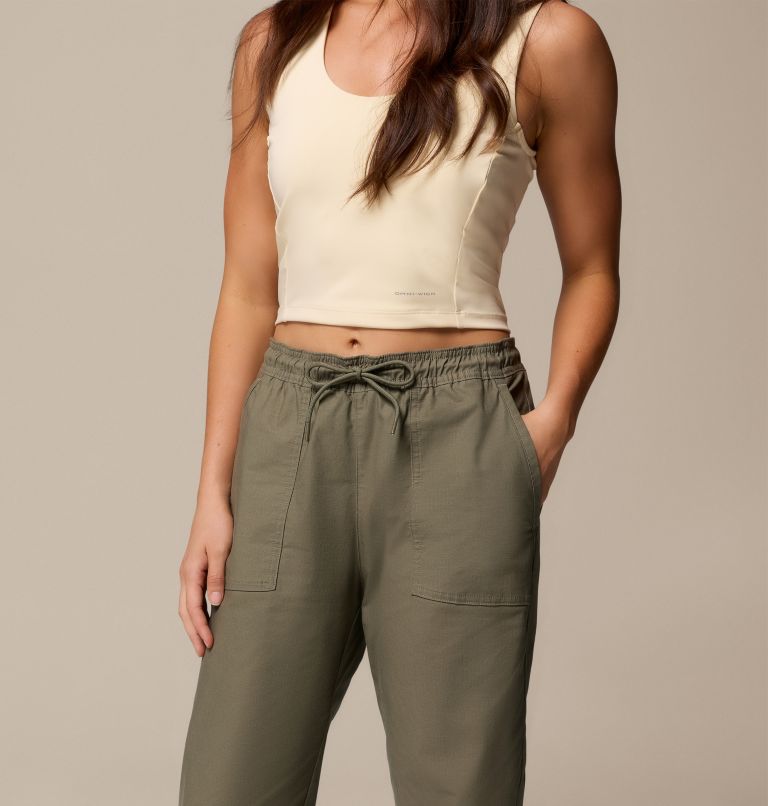 Women's ROC Ripstop Joggers, Color: Stone Green, image 14