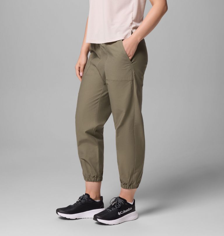 Women's ROC Ripstop Joggers, Color: Stone Green, image 4