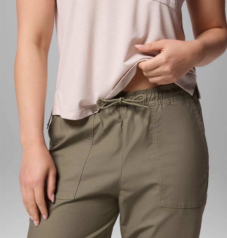 Women's ROC Ripstop Joggers, Color: Stone Green, image 5