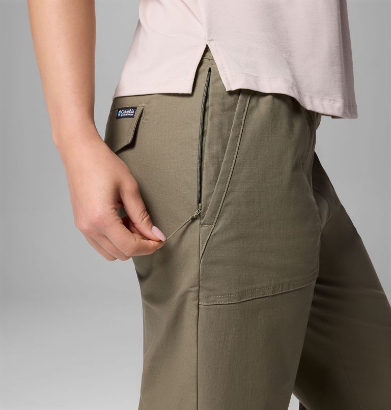 Women's ROC Ripstop Joggers, Color: Stone Green, image 6