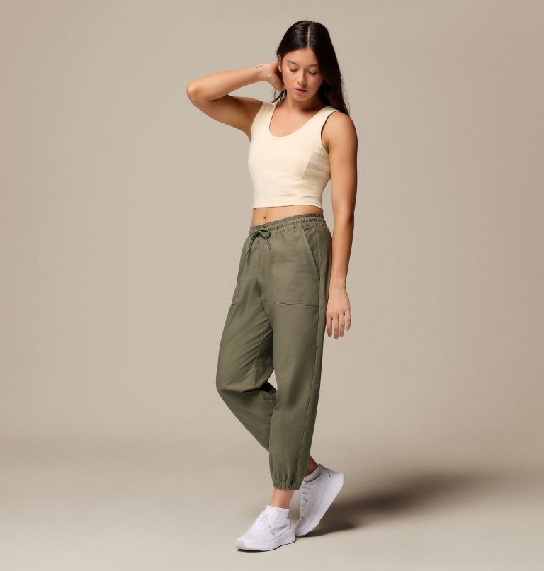 Women's ROC Ripstop Joggers, Color: Stone Green, image 9