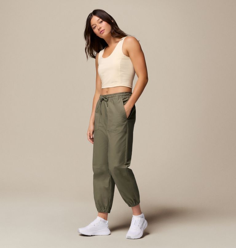 Women's ROC Ripstop Joggers, Color: Stone Green, image 10