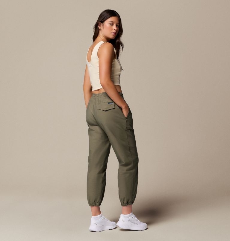 Women's ROC Ripstop Joggers, Color: Stone Green, image 11