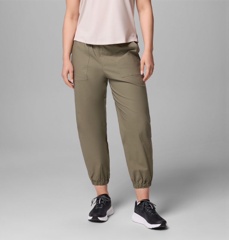 Women's ROC Ripstop Joggers, Color: Stone Green, image 1