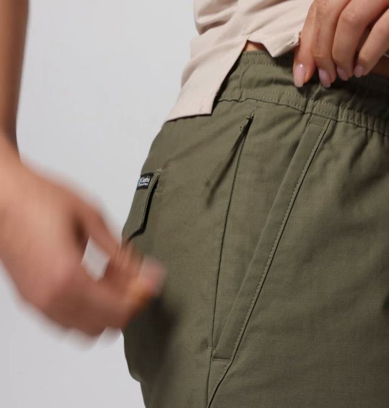 Women's ROC Ripstop Joggers, Color: Stone Green