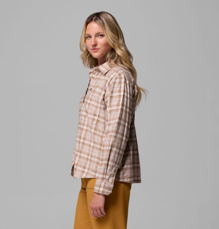 Blue Point Creek Woven LS Shirt | 278 | XS, Color: Dark Stone Everyday Tartan, image 4
