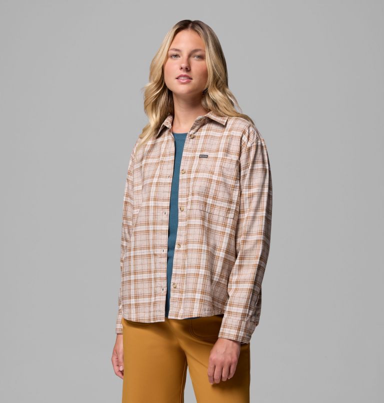 Blue Point Creek Woven LS Shirt | 278 | XS, Color: Dark Stone Everyday Tartan, image 5