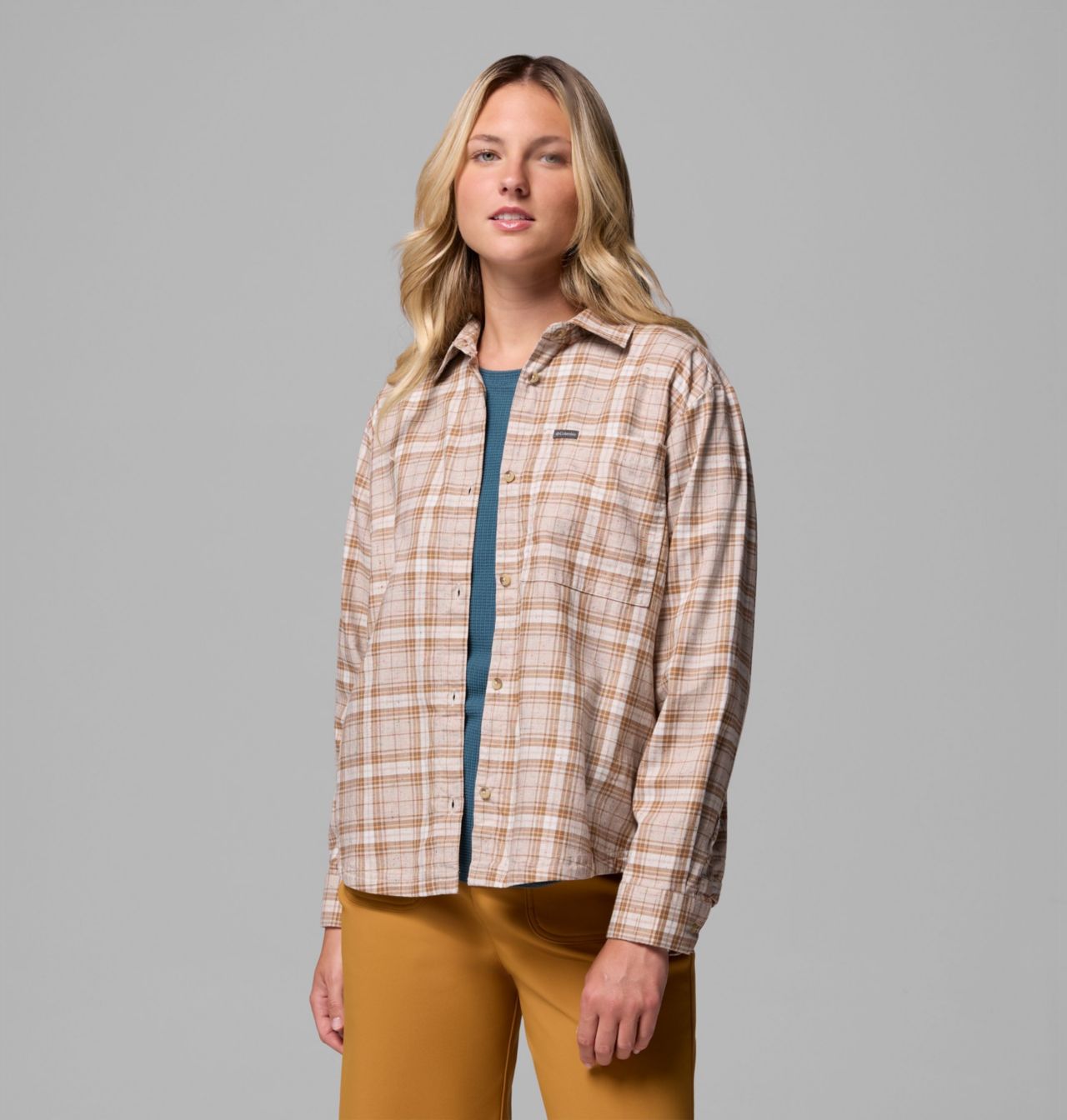 Women's Blue Point Creek™ Woven Long Sleeve Shirt | 278 | S 5