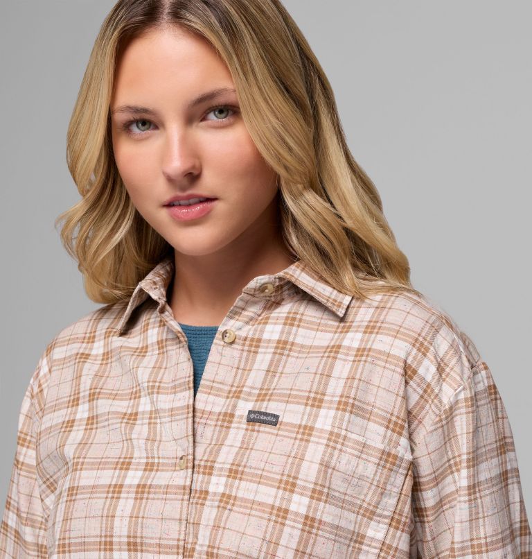 Blue Point Creek Woven LS Shirt | 278 | XS, Color: Dark Stone Everyday Tartan, image 6