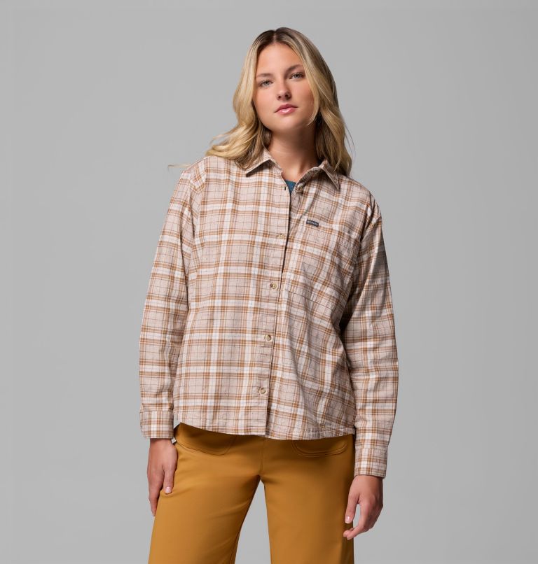 Blue Point Creek Woven LS Shirt | 278 | XS, Color: Dark Stone Everyday Tartan, image 1