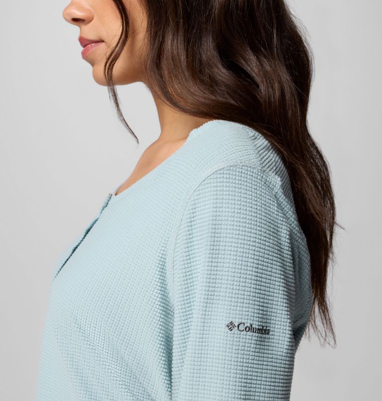 Brea Falls Grid Henley LS | 461 | XS, Color: Crushed Blue, image 6
