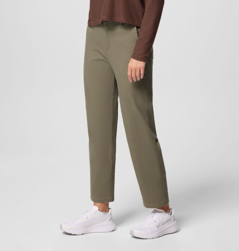 Women's ROC Straight Leg Pants, Color: Stone Green, image 4