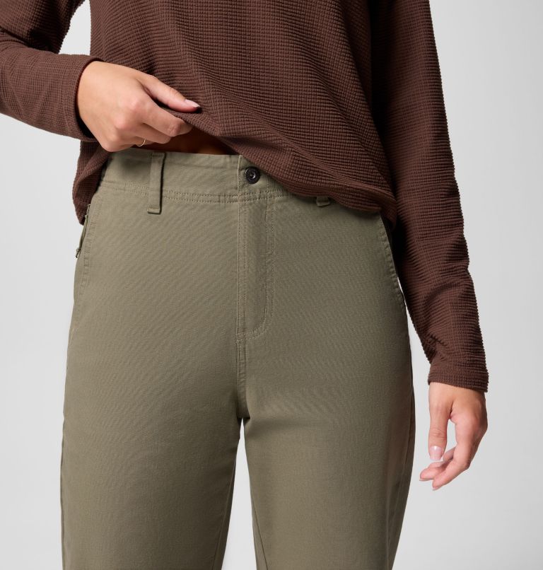 Women's ROC Straight Leg Pants, Color: Stone Green, image 5