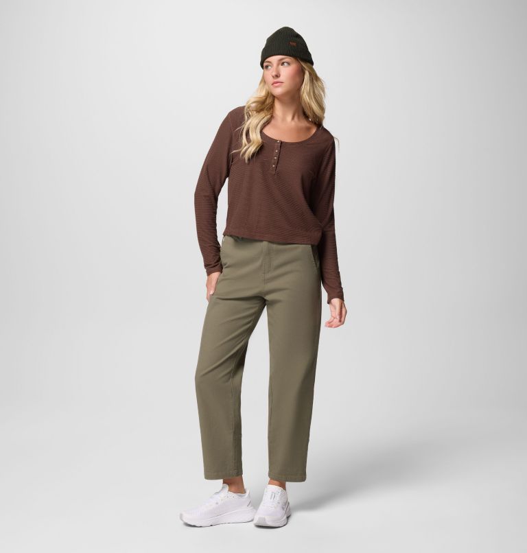 Women's ROC Straight Leg Pants, Color: Stone Green, image 2