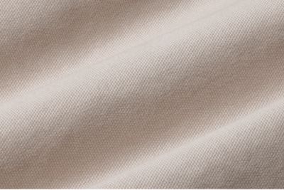 Macro of woven cotton stretch fabric.