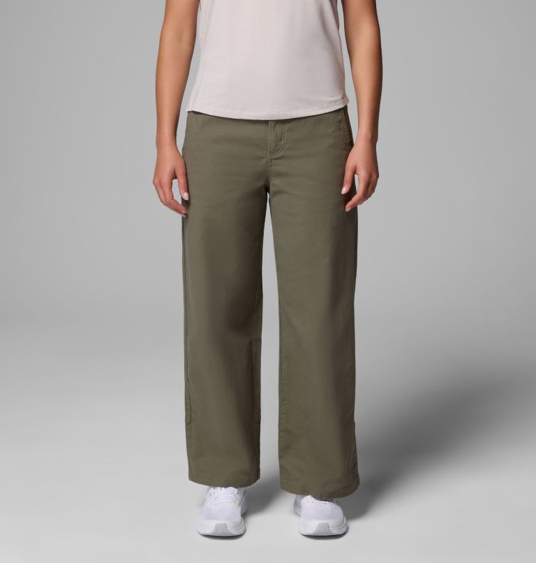 ROC Wide Leg Pant | 397 | 16 | L, Color: Stone Green, image 1