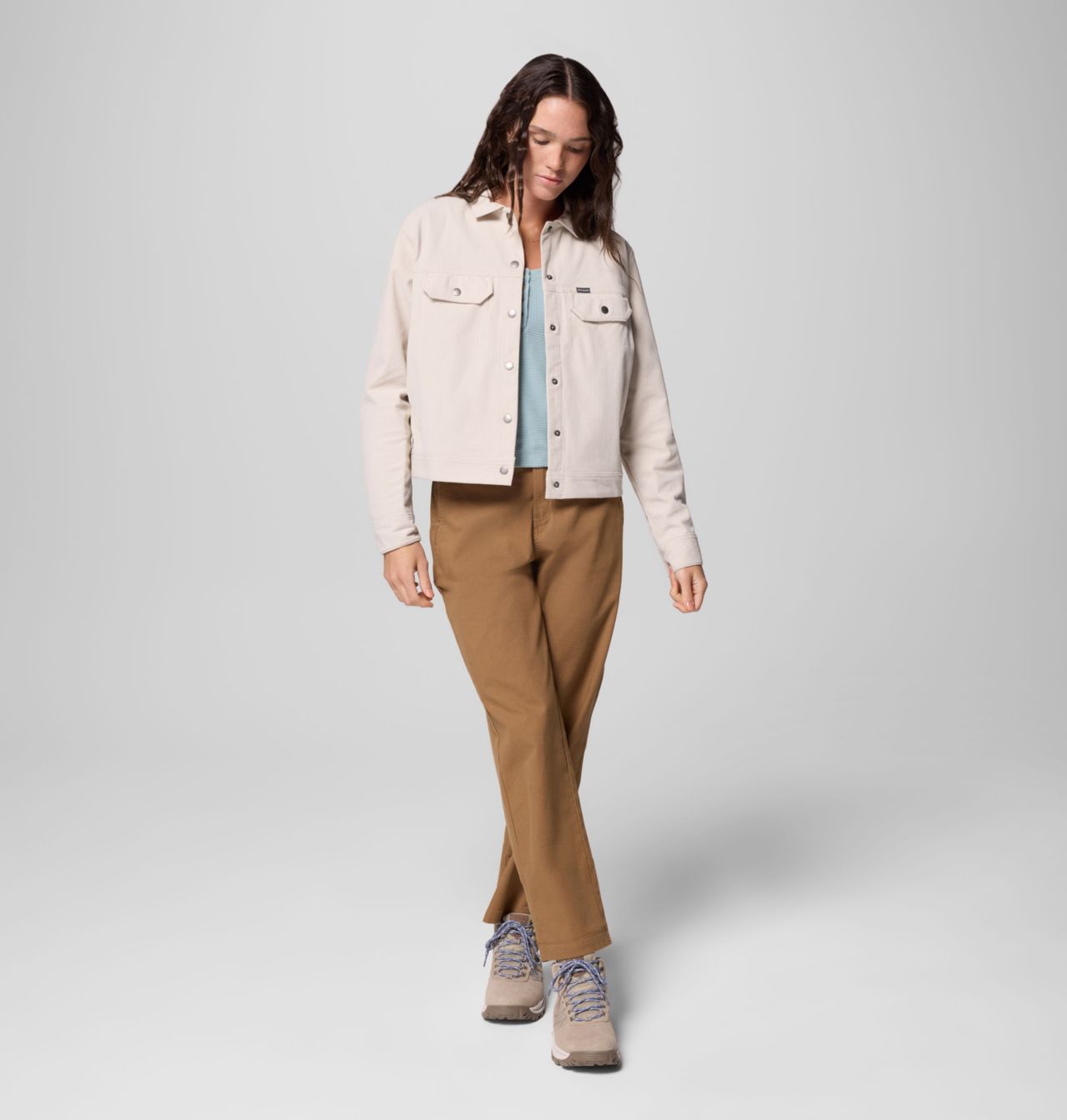 Women's Blue Point Creek™ Short Corduroy Shirt Jacket 2