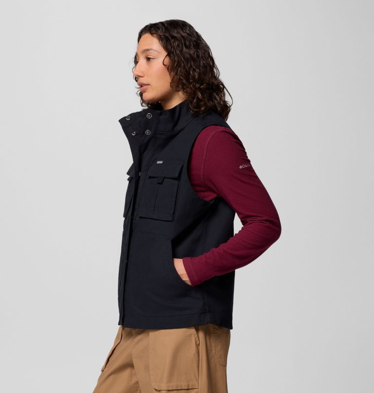 Women's Brea Falls Vest, Color: Black, image 4