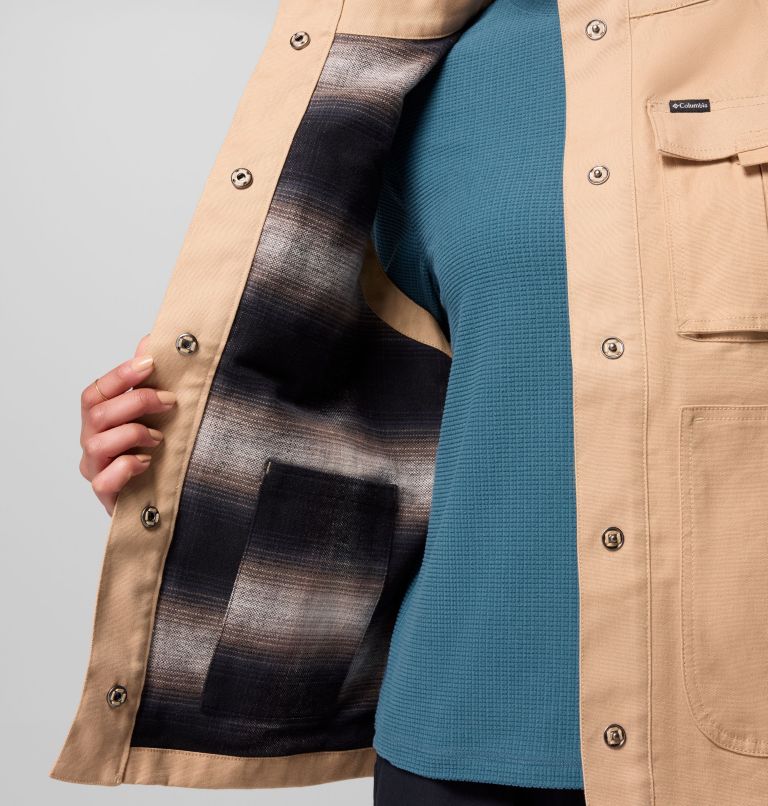 Women's Brea Falls Vest, Color: Canoe, image 6