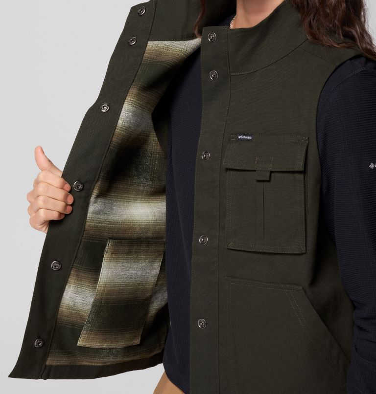 Women's Brea Falls Vest, Color: Greenscape, image 6
