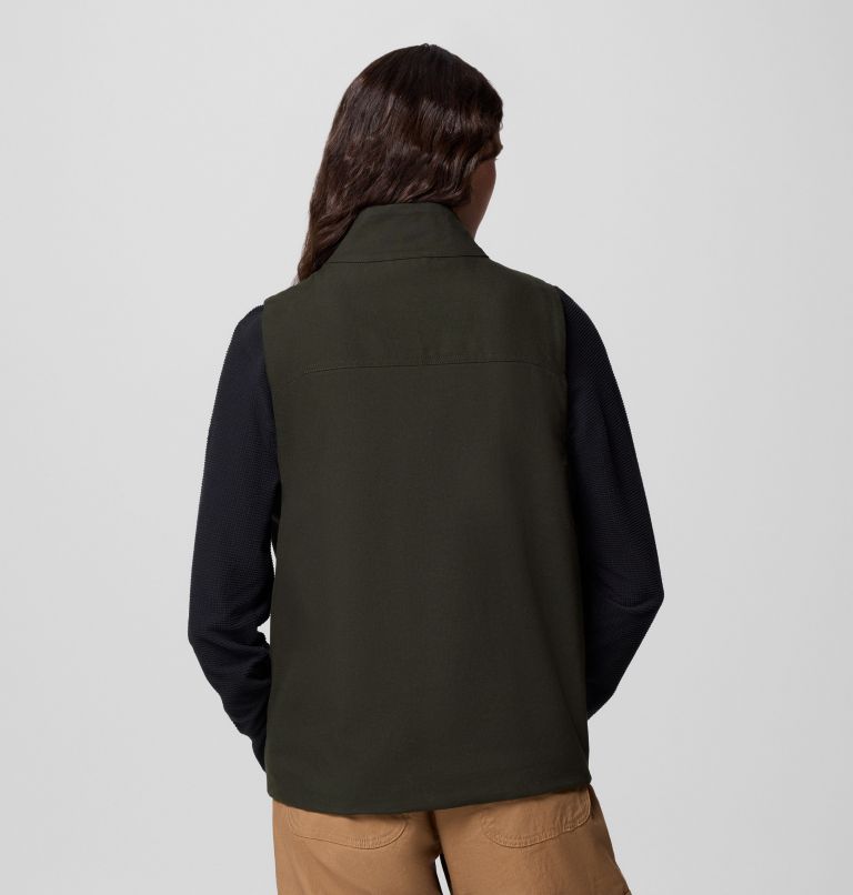Women's Brea Falls Vest, Color: Greenscape, image 3