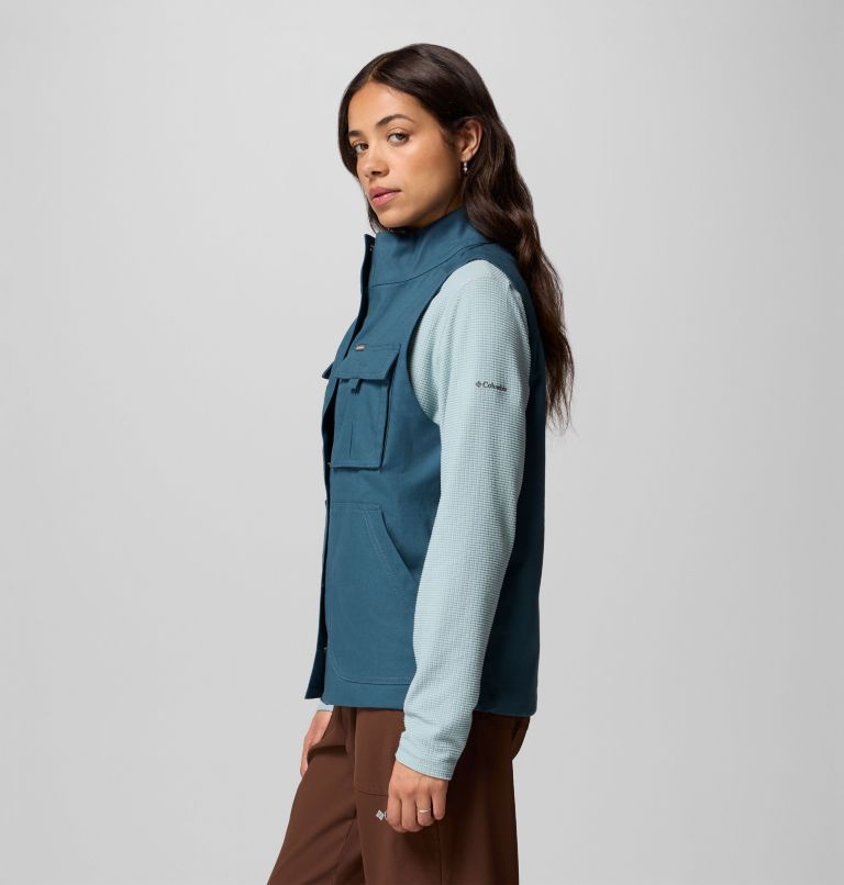 Women's Brea Falls Vest, Color: Everblue, image 4