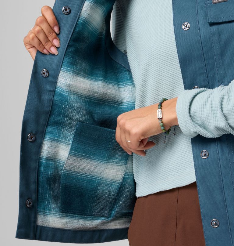 Women's Brea Falls Vest, Color: Everblue, image 7