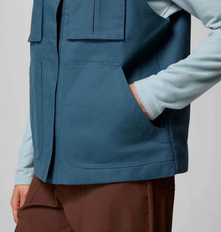 Women's Brea Falls Vest, Color: Everblue, image 9