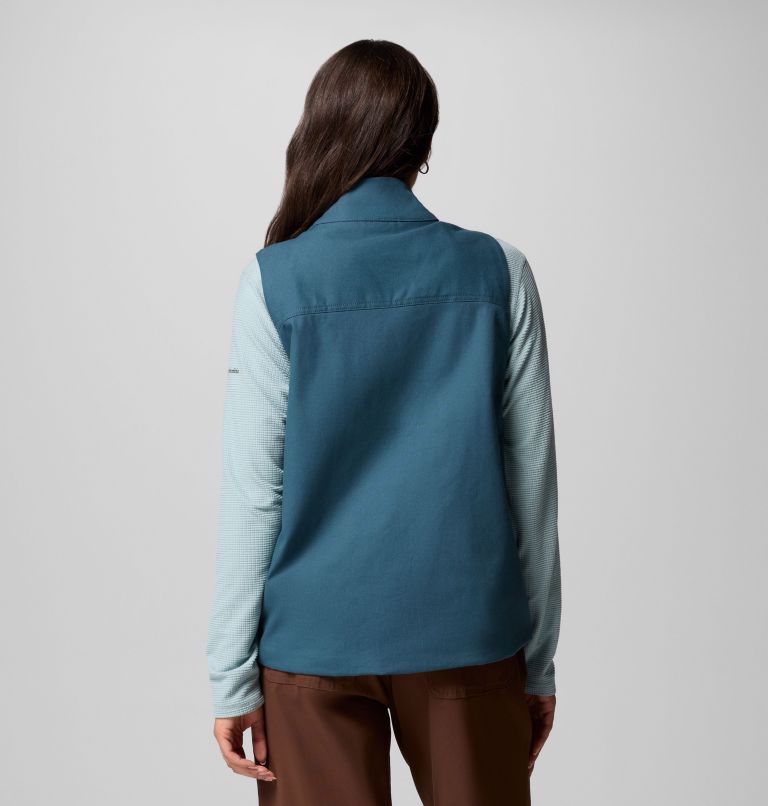 Women's Brea Falls Vest, Color: Everblue, image 3