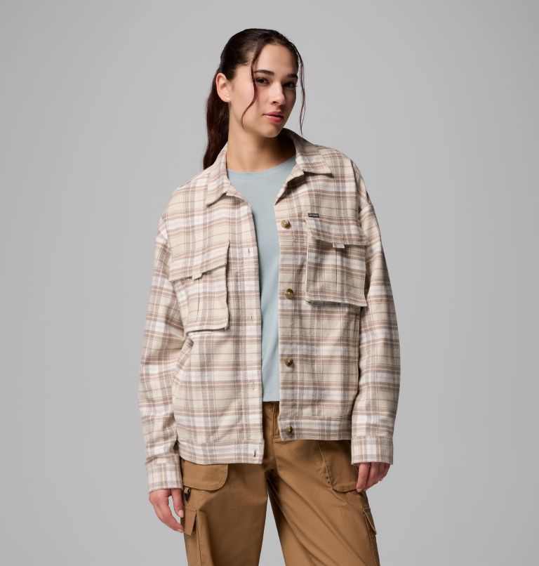 Veste-chemise Wildest Venture pour femme, Color: Dark Stone Block Tartan, image 5