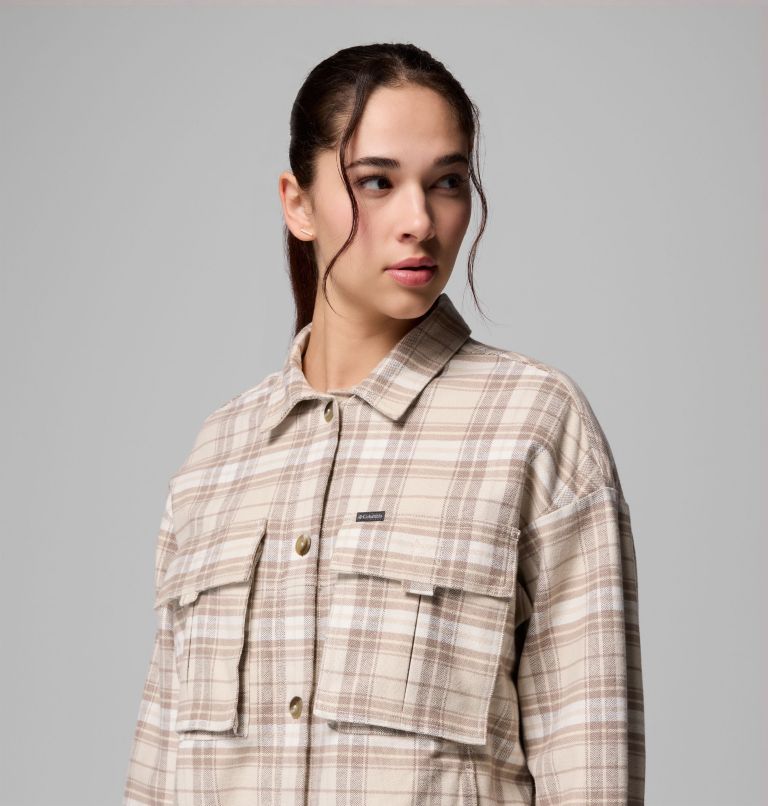 Veste-chemise Wildest Venture pour femme, Color: Dark Stone Block Tartan, image 6