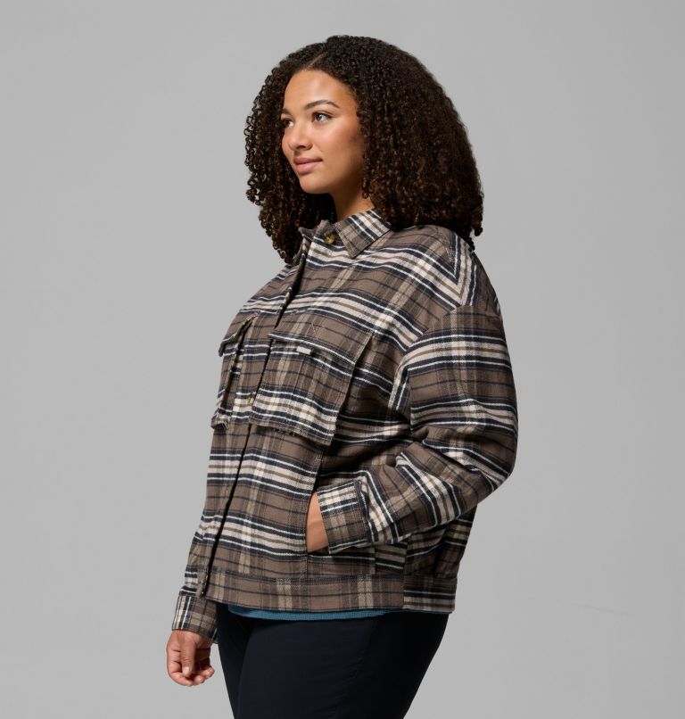 Wildest Venture Shirt Jacket | 254 | 1X, Color: Iron Block Tartan, image 4