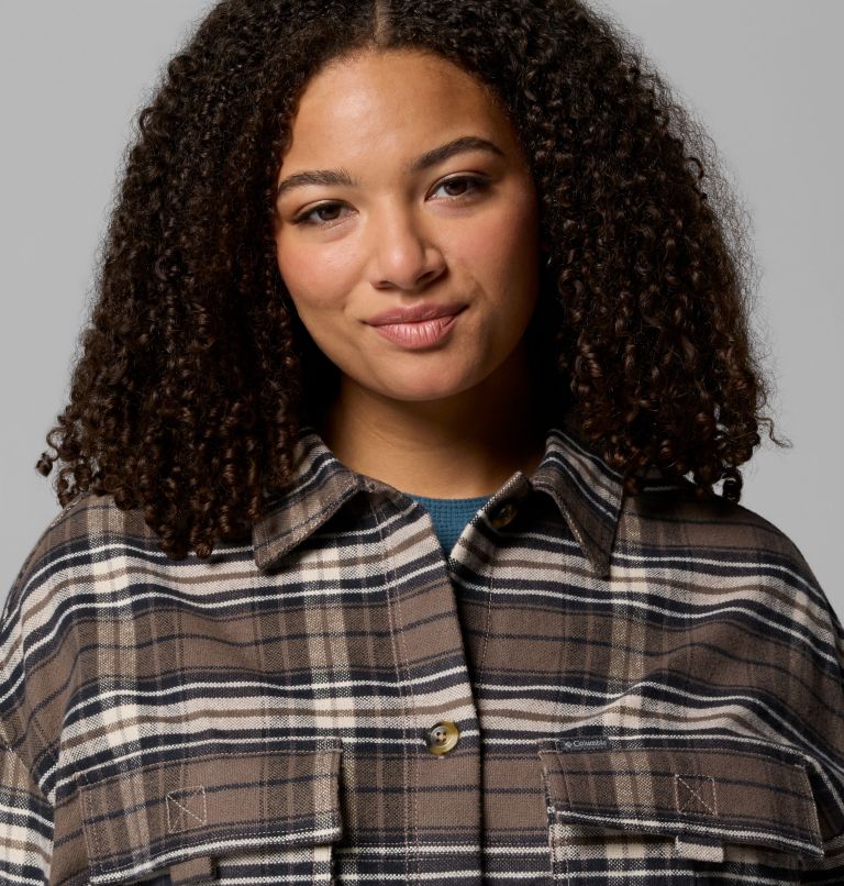 Wildest Venture Shirt Jacket | 254 | 1X, Color: Iron Block Tartan, image 6