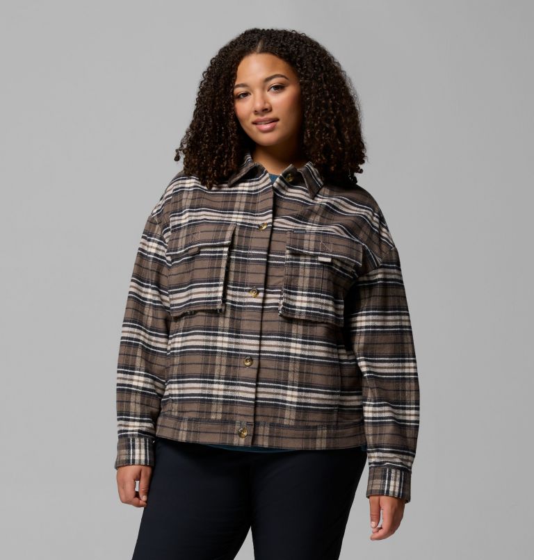Wildest Venture Shirt Jacket | 254 | 1X, Color: Iron Block Tartan, image 1