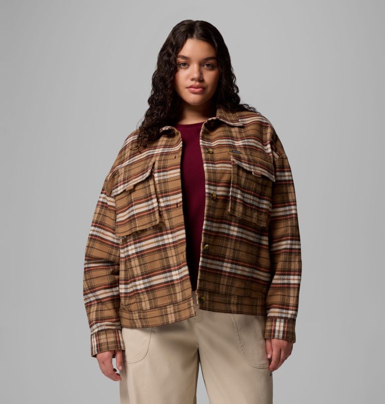 Wildest Venture Shirt Jacket | 257 | 1X, Color: Delta Block Tartan, image 5