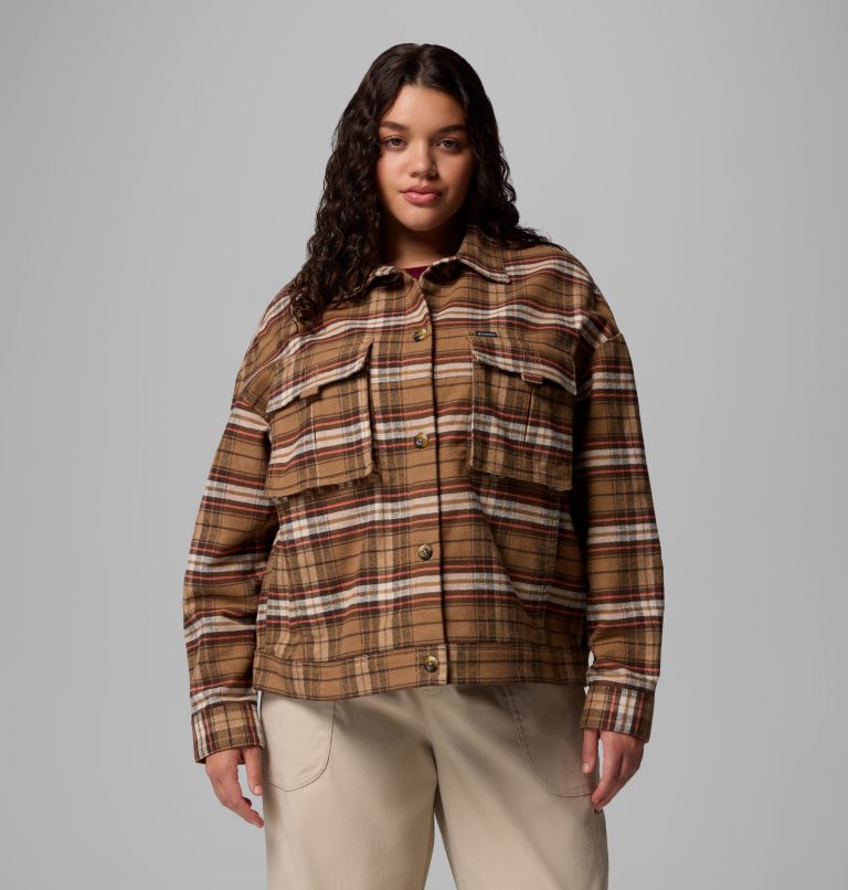 Wildest Venture Shirt Jacket | 257 | 1X, Color: Delta Block Tartan, image 1